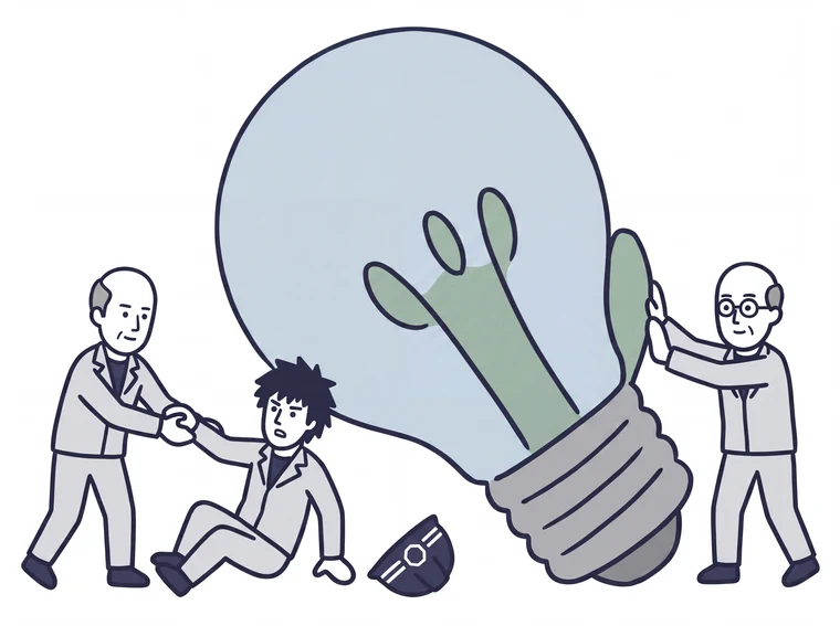 経営の基本方針のイラスト
